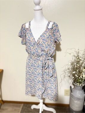 Floral Wrap Dress